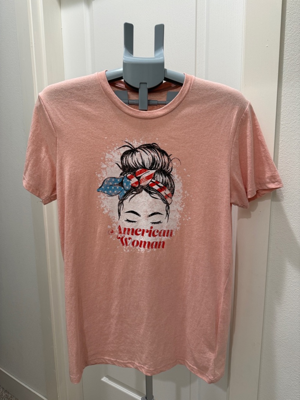 American Woman Pink Graphic Tee
